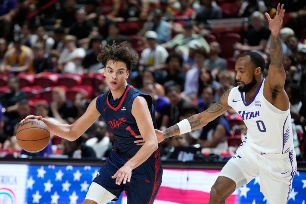 Keaton Wagler, Clippers dominate 3rd quarter to race past Jazz in Las Vegas – Orange County Register