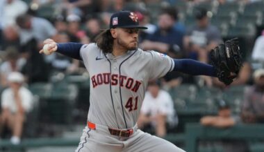 Astros’ Spencer Arrighetti, already dealing with a midseason spiral, exits with trainer