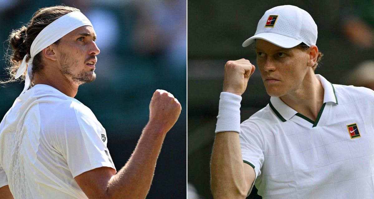Jannik Sinner and Alexander Zverev meet at Wimbledon, now both major champions. Will that change anything?