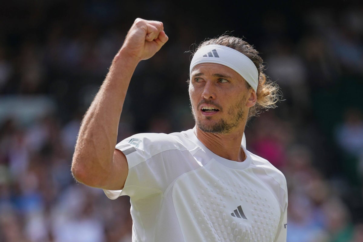 Alexander Zverev ends Arthur Féry’s Wimbledon run to reach second Grand Slam final in a row