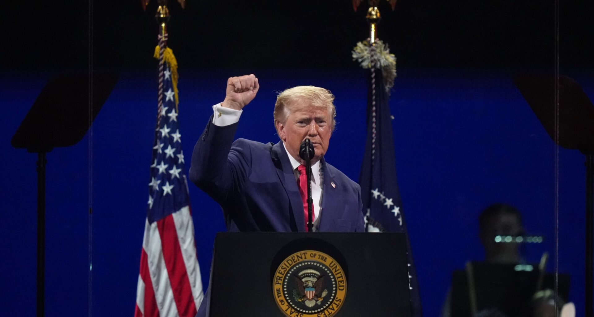 Trump mixes patriotism with partisanship as he celebrates America’s ‘joyous’ 250th anniversary