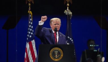 Trump mixes patriotism with partisanship as he celebrates America’s ‘joyous’ 250th anniversary