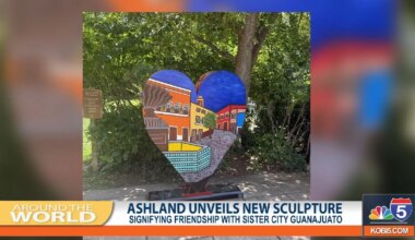 Ashland unveils new sculpture - KOBI-TV NBC5 / KOTI-TV NBC2