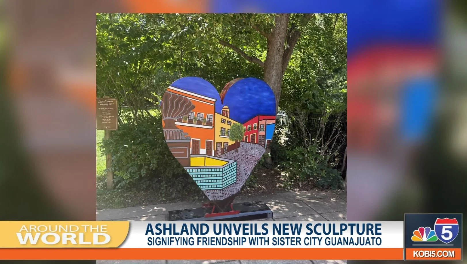 Ashland unveils new sculpture - KOBI-TV NBC5 / KOTI-TV NBC2