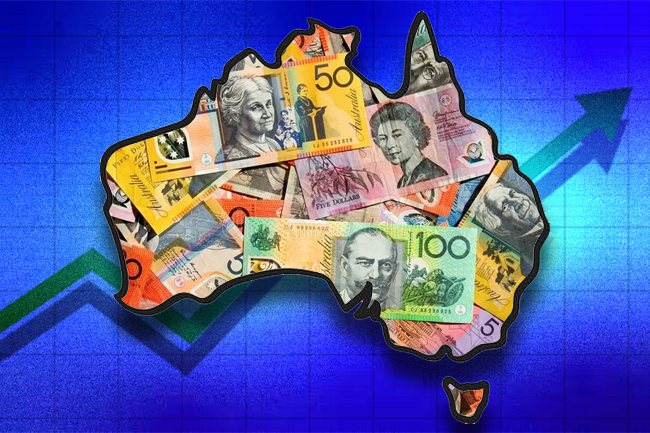Australia's economy continues to strengthen, with jobs, wealth and investor confidence all on the rise (Images via Vecteezy, Magnific, YouTube screenshot, Unsplash)