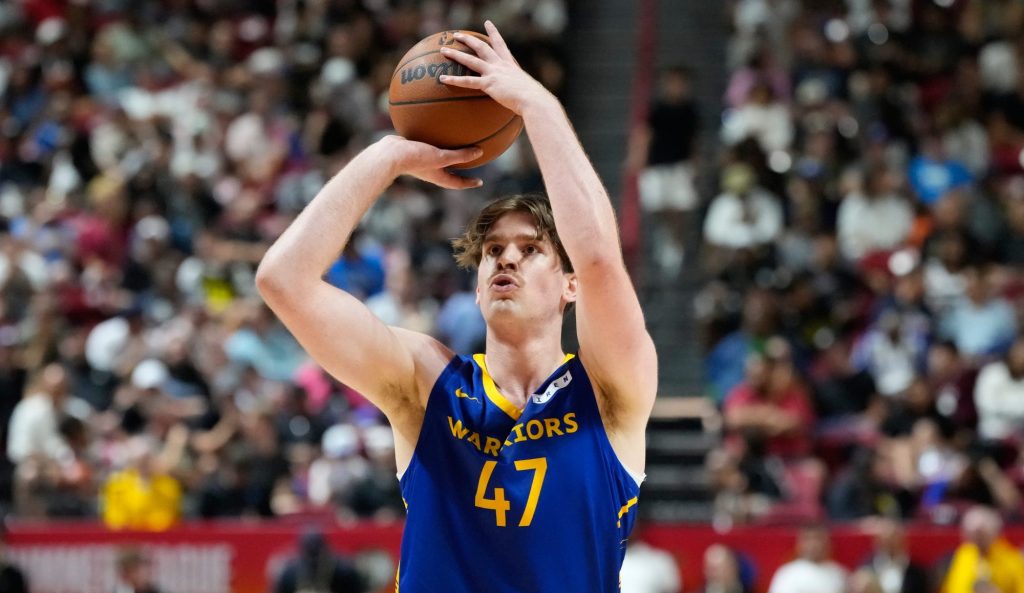 How Lachlan Olbrich has impressed Warriors in summer league
