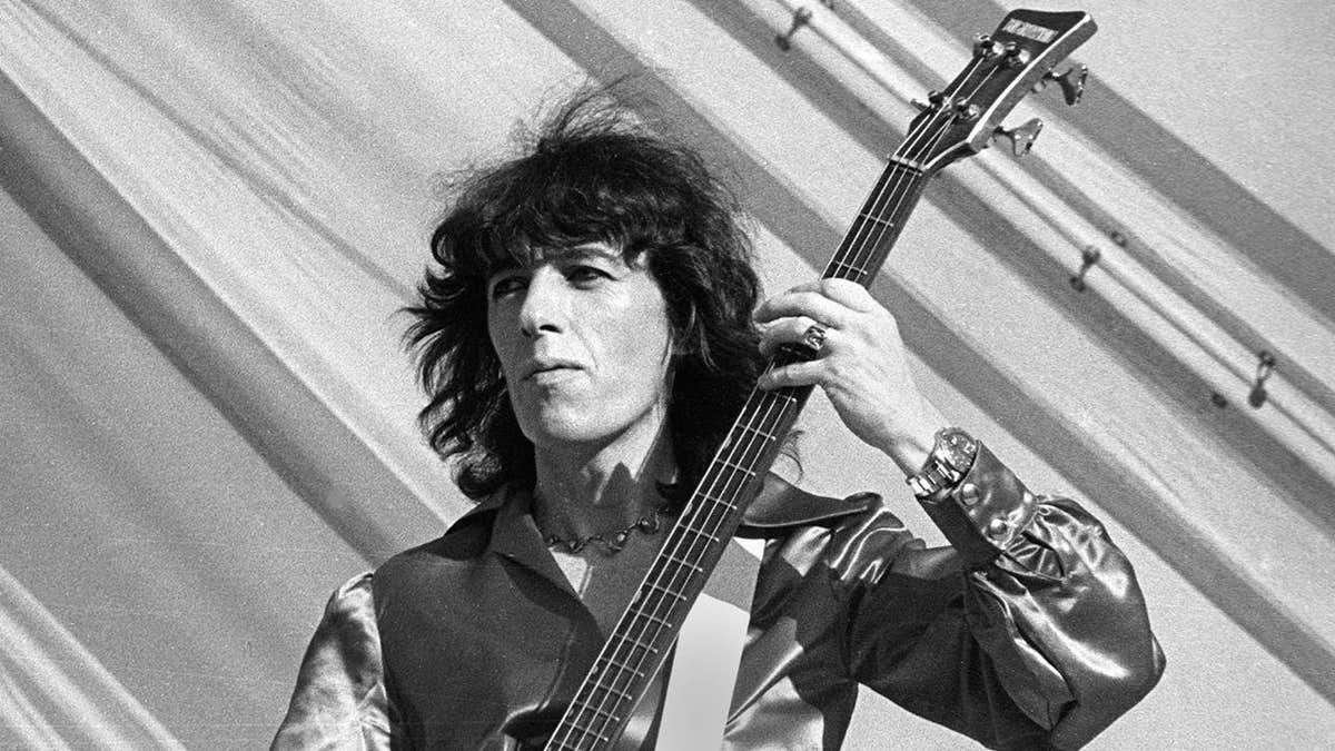 Bassist Bill Wyman in 1975