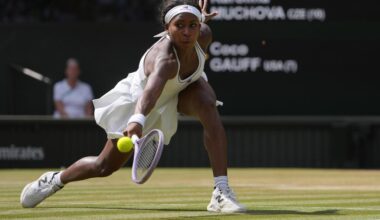 Coco Gauff falls short against Karolina Muchova at Wimbledon – Orange County Register