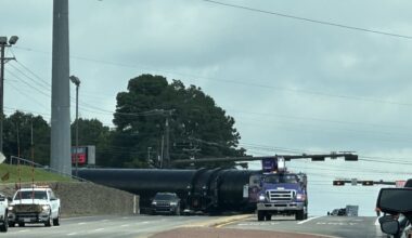 SpaceX rocket booster stuck on Tyler loop
