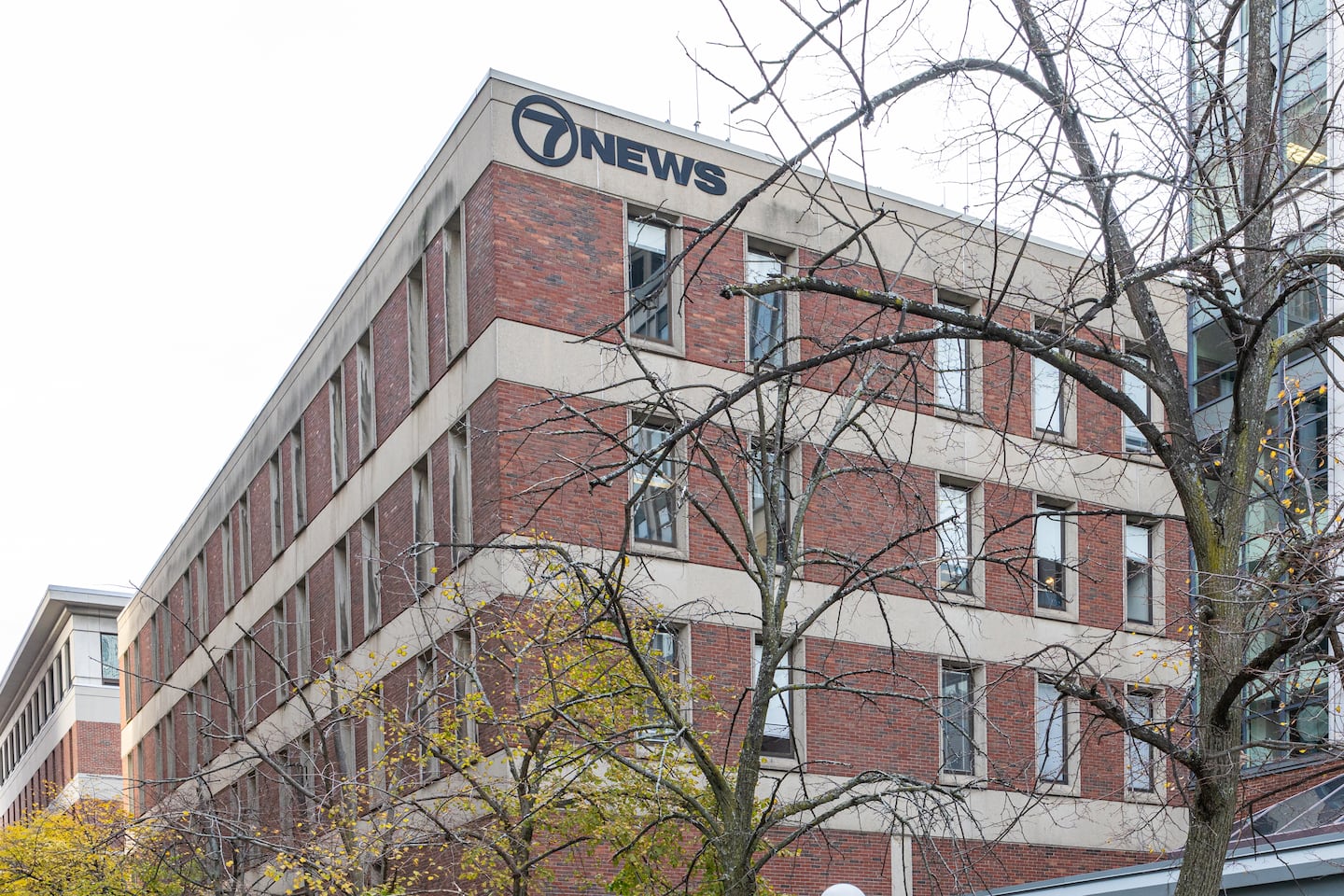 The WHDH headquarters on Bulfinch Place.