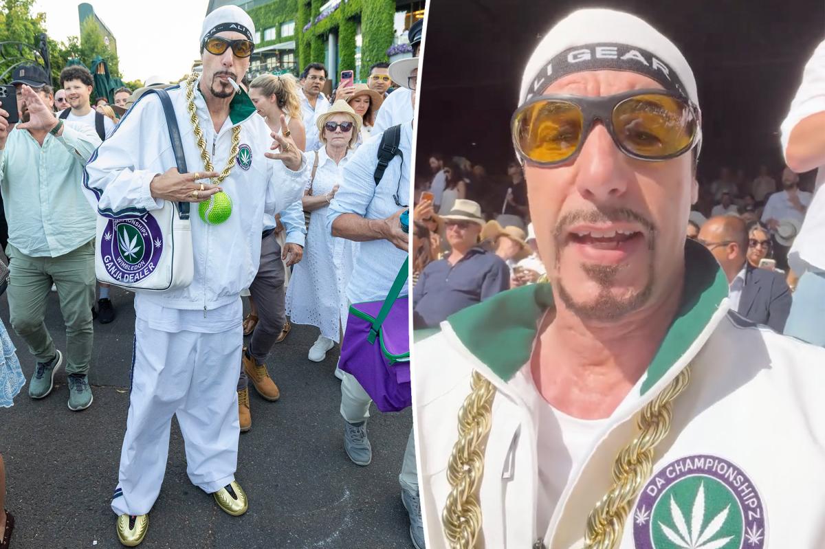 Sacha Baron Cohen shows up at Wimbledon dressed as iconic character Ali G