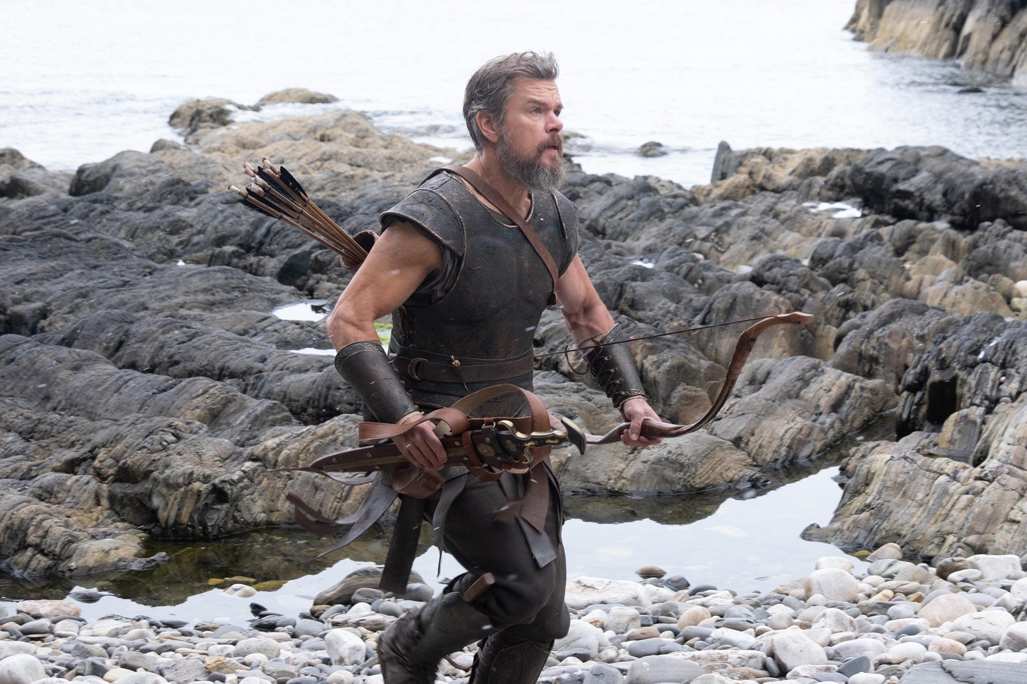 Matt Damon stars as Odysseus in ‘The Odyssey’