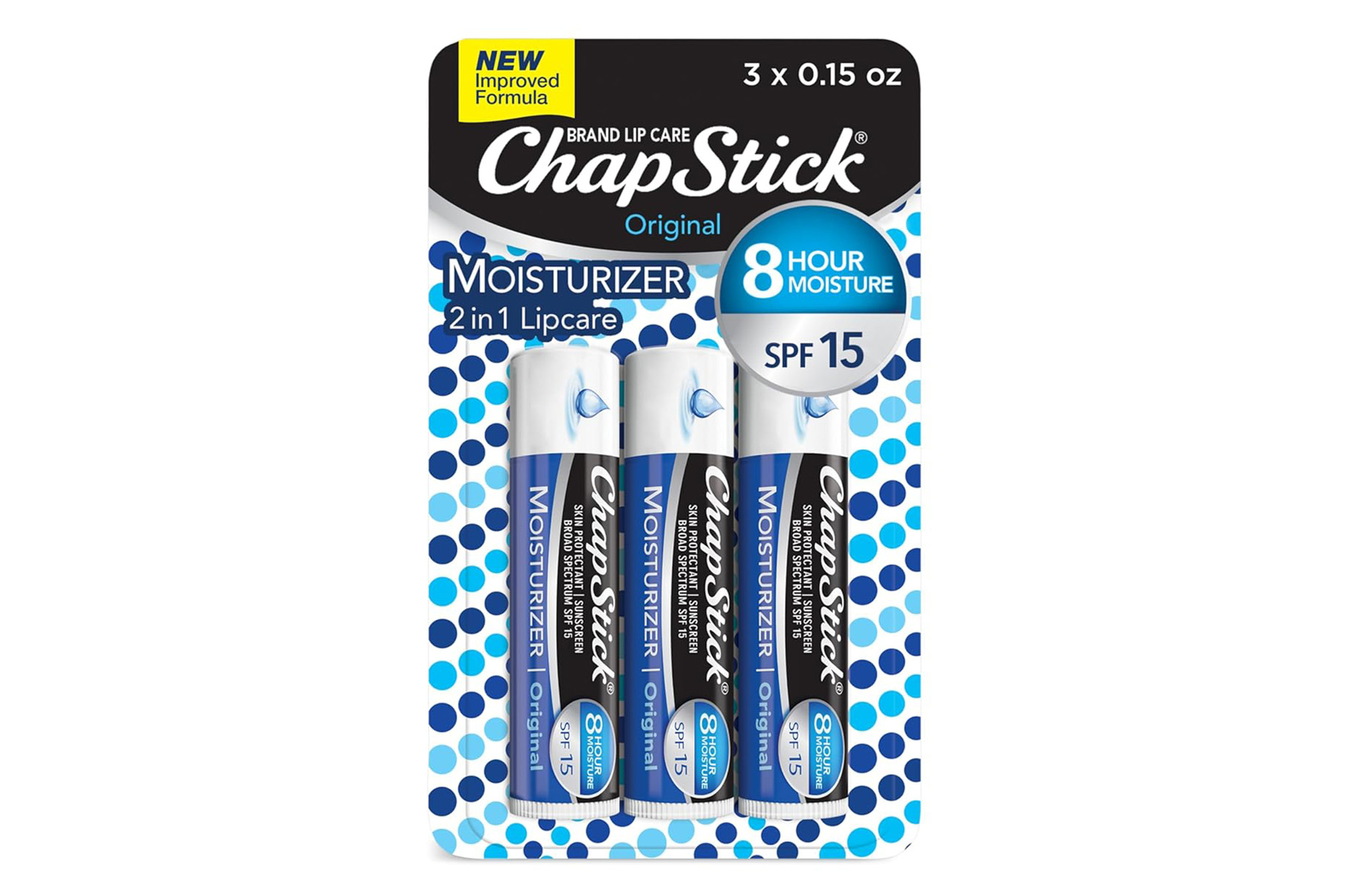 ChapStick Moisturizer Original Lip Balm Tubes