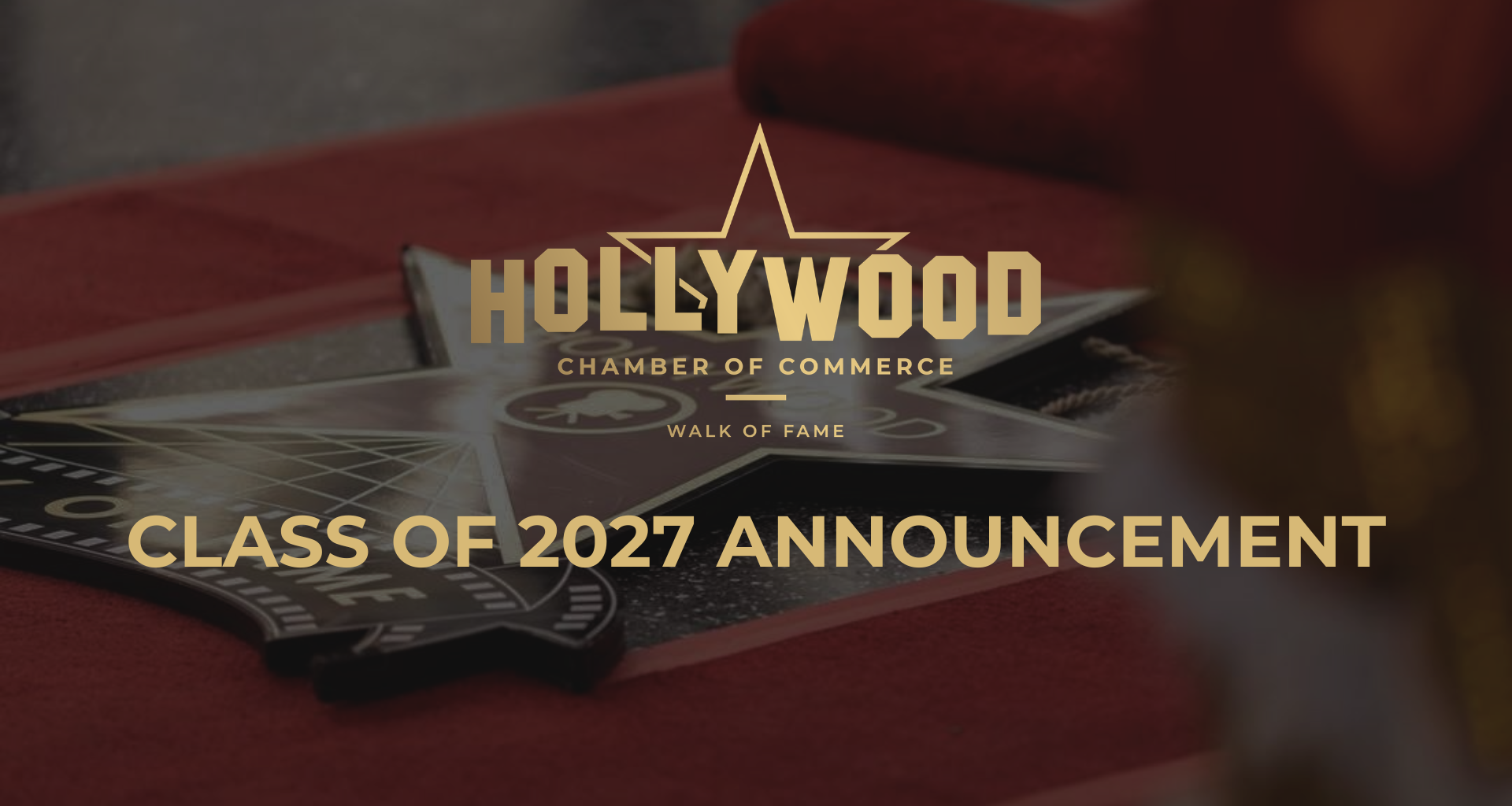 HOLLYWOOD WALK OF FAME CLASS OF 2027 ANNOUNCED BY WALK OF FAMERS MING-NA WEN AND SHEILA E.