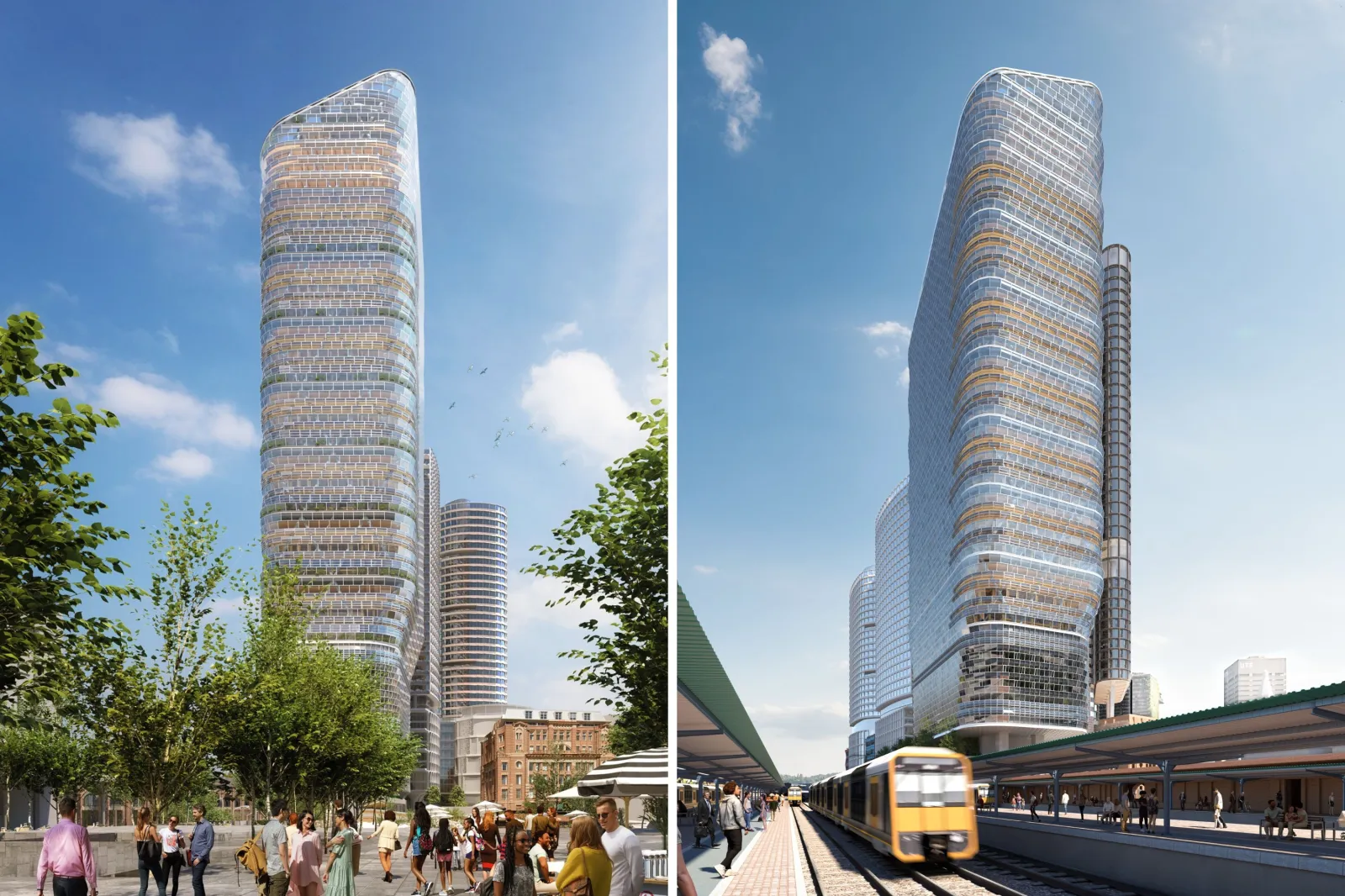Atlassian Central in Sydney, Australia, the world's tallest hybrid timber tower.