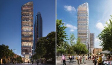World’s Tallest Hybrid Timber Skyscraper Hits Major Construction Milestone