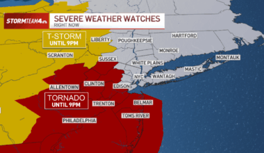 Live updates: Tornado risk for NJ, NYC as severe storms threaten – NBC New York