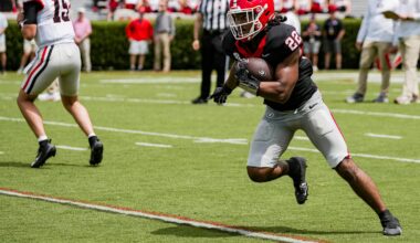 Georgia running back Dante Dowdell injury ‘serious enough’ for multiple hospitals