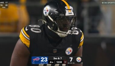 Steelers Teammate Reveals Darnell Washington's Current Weight And His 2026 Goal