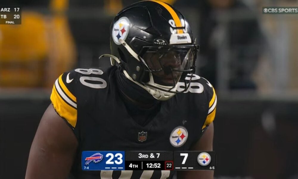 Steelers Teammate Reveals Darnell Washington's Current Weight And His 2026 Goal