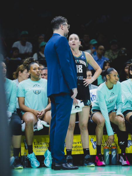 July 3rd, 2026; New York Liberty defeat the Minnesota Lynx 99-86 at Barclays Center in Brooklyn, NY (Photos by. Brandon Todd/New York Liberty)