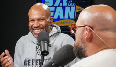 Derek Fisher Takes the Mic in L.A.