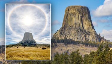 ‘Spectacular' Solar Halo Spotted Over Devils Tower