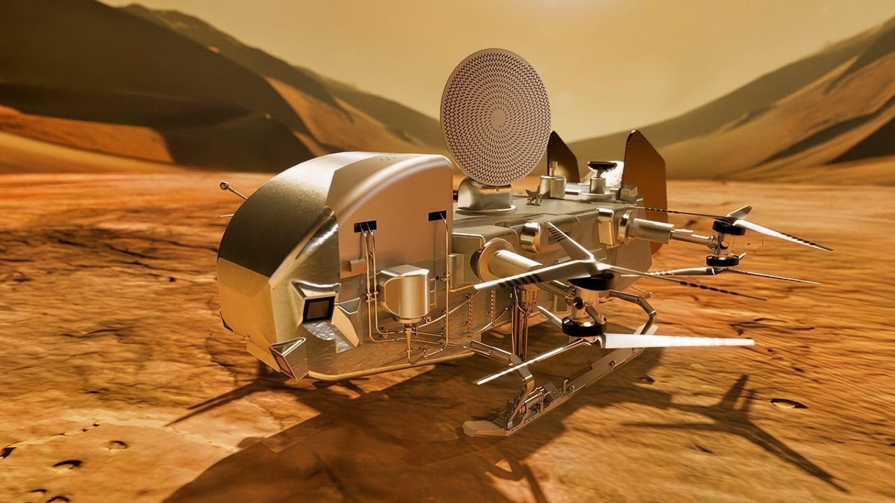 Dragonfly NASA Artist Rendering