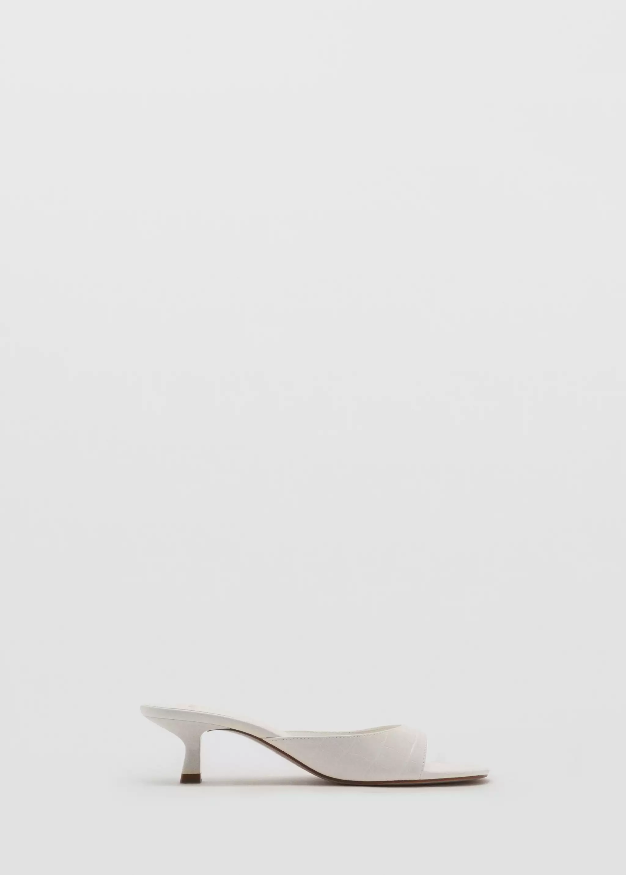 Kitten Heel Sandals - Women | Mango Usa