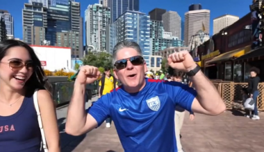 USA v. Belgium: World Cup Round of 16 brings Seattle street party ahead of kickoff