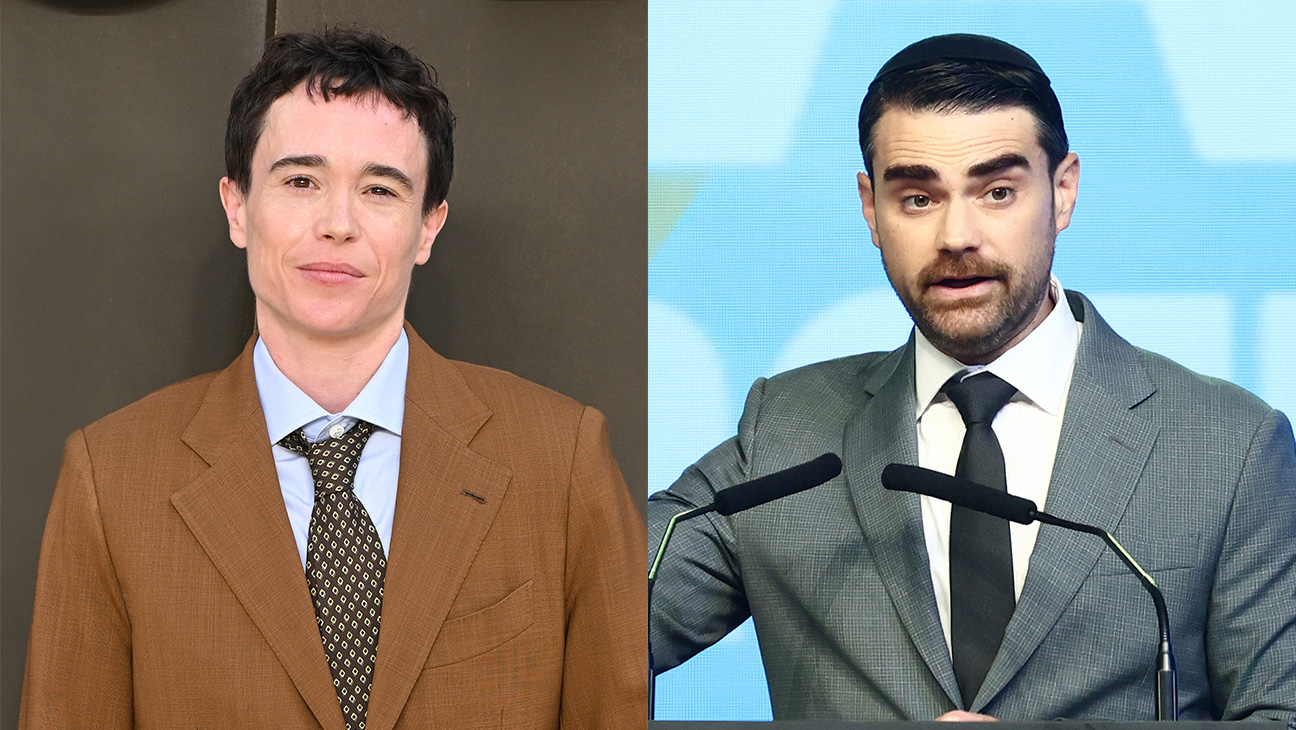 Elliot Page and Ben Shapiro