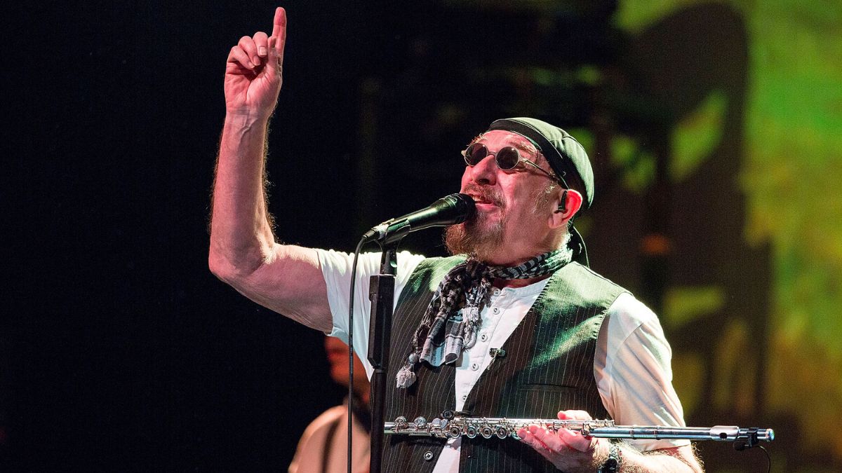 Musician Ian Anderson of Jethro Tull: Written And Performed By Ian Anderson performs on stage at Balboa Theatre on October 17, 2016 in San Diego, California