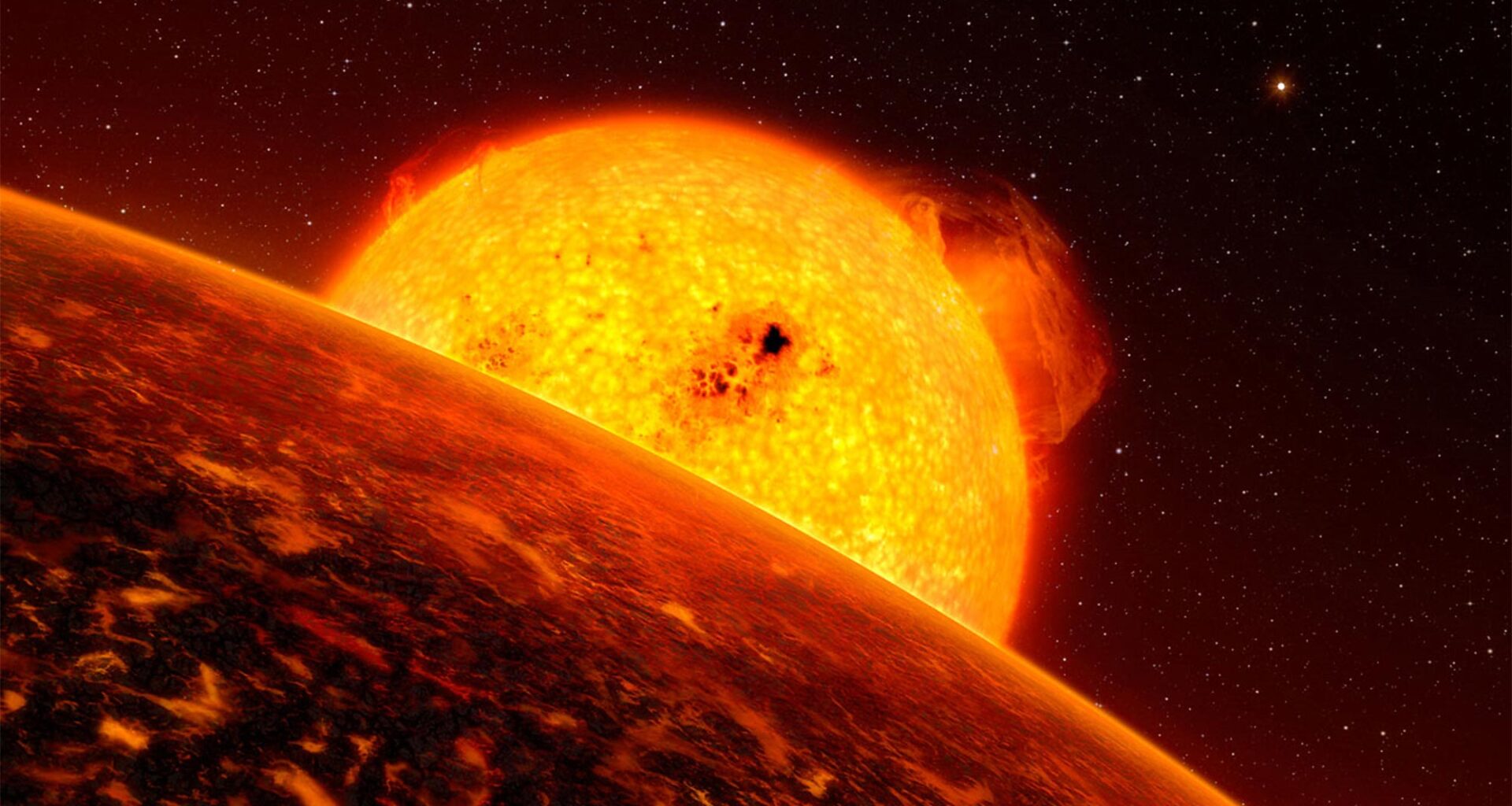 Exoplanet CoRoT-7b