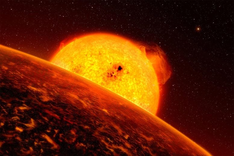 Exoplanet CoRoT-7b