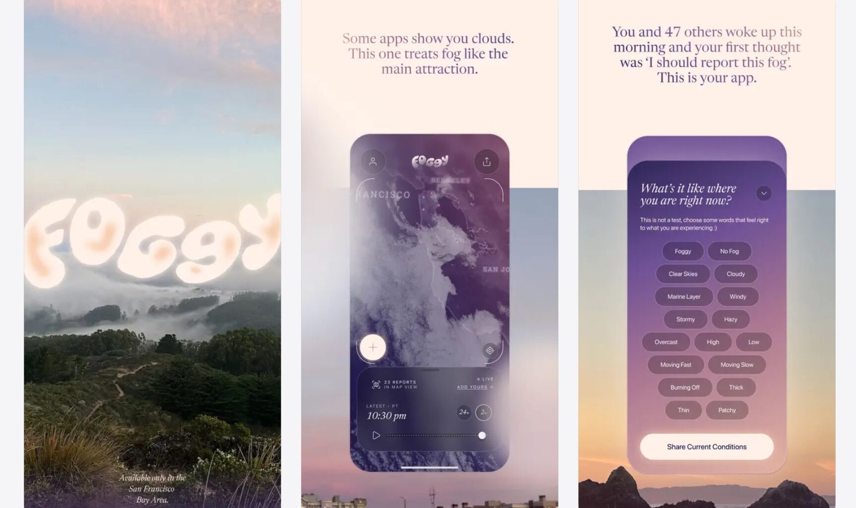 Outer Sunset Couple and Former Fitness App Execs Launch Real-Time Fog Tracker
