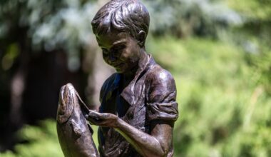 Statue restored as Greeley police continue to pursue leads