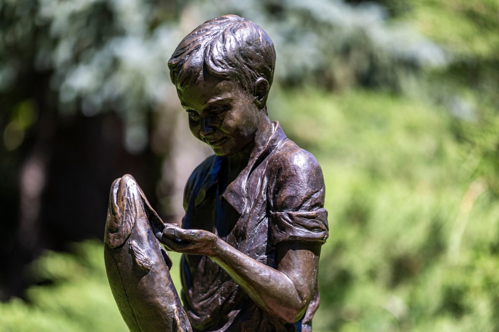 Statue restored as Greeley police continue to pursue leads