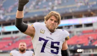 Vikings sign right tackle Brian O’Neill to 4-year extension