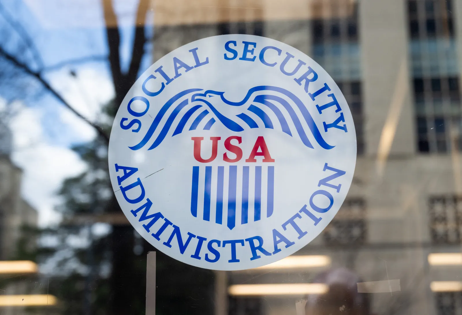 A Social Security Administration (SSA) office in Washington, DC, March 26, 2025.