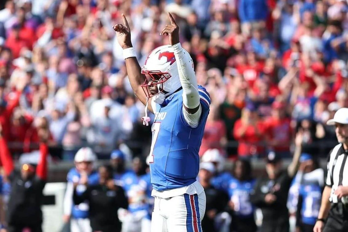 He’s an active college football QB. His school just named part of its facility after him