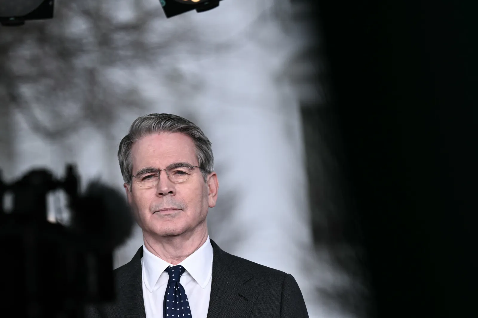 US Secretary Treasury Scott Bessent gives a television interview at the White House in Washington, DC, on March 6, 2026. The United States unexpectedly lost jobs in February while unemployment edged up, government data showed Friday, piling pressure on President Donald Trump's economic agenda as key midterm elections approach. The world's biggest economy shed 92,000 jobs last month, in a sharp reversal from the job growth of 126,000 in January, said the Labor Department. (Photo by Brendan SMIALOWSKI / AFP via Getty Images)