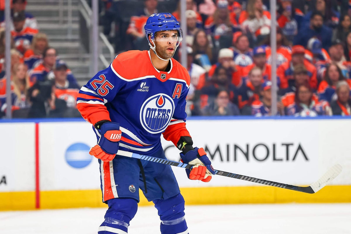 Oilers trade Darnell Nurse to Sharks for Shakir Mukhamadullin and Zack Sharp