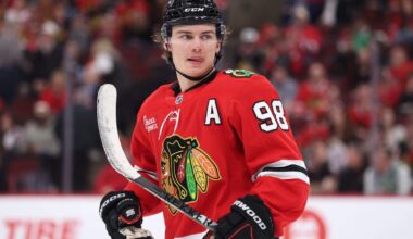 Blackhawks star Connor Bedard suffers apparent injury during offseason training