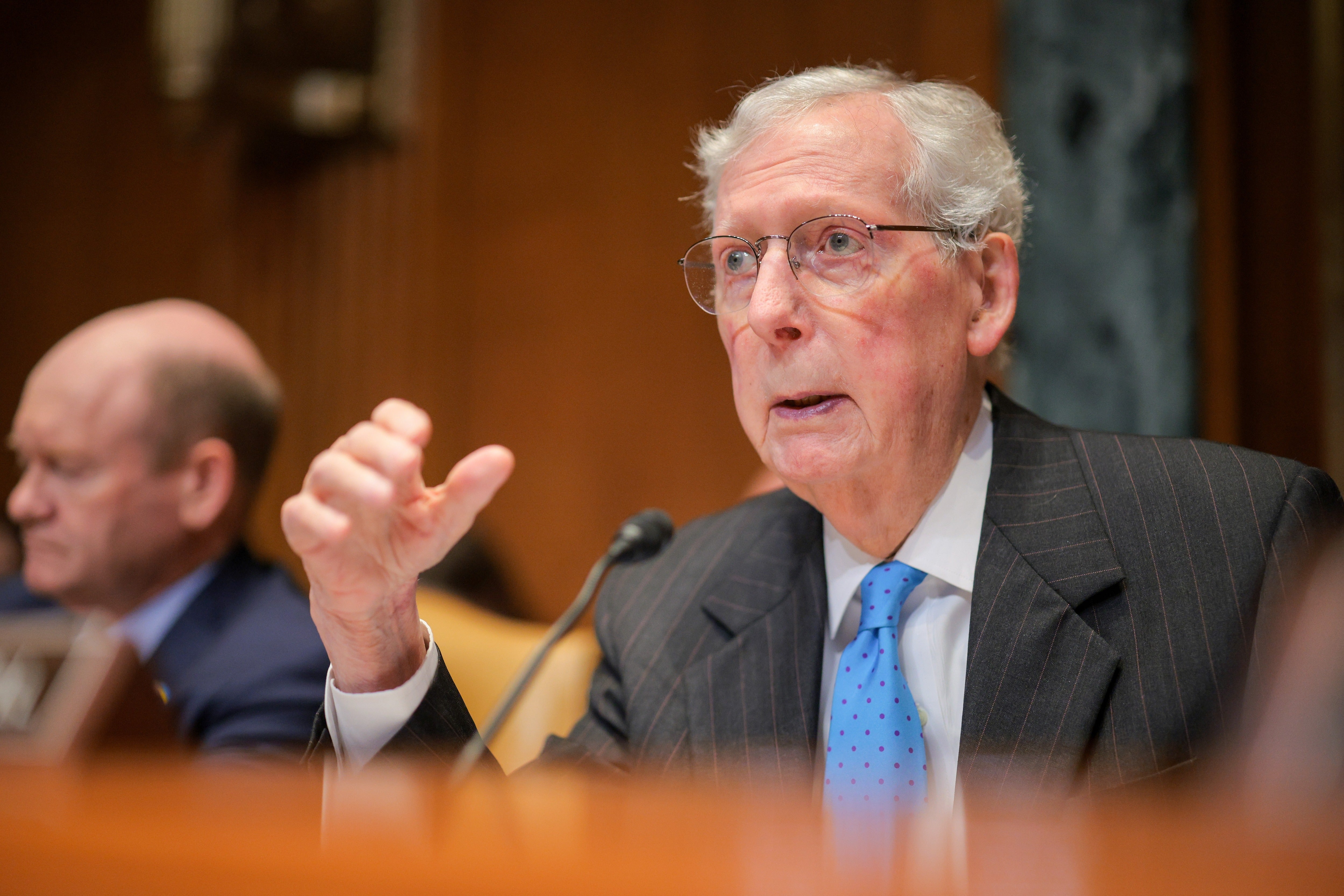 The 84-year-old senator has not been seen in public since June 14