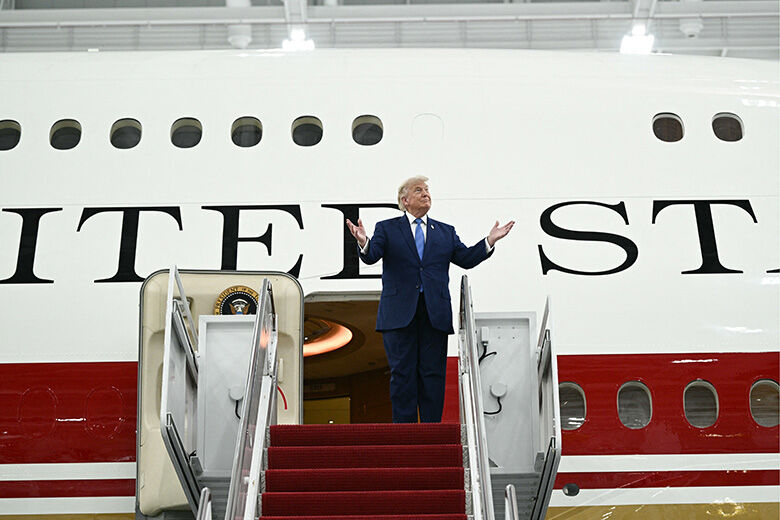 Trump says Qatari-gifted Air Force One will be ‘maxed out,’ appearing to confirm security issues