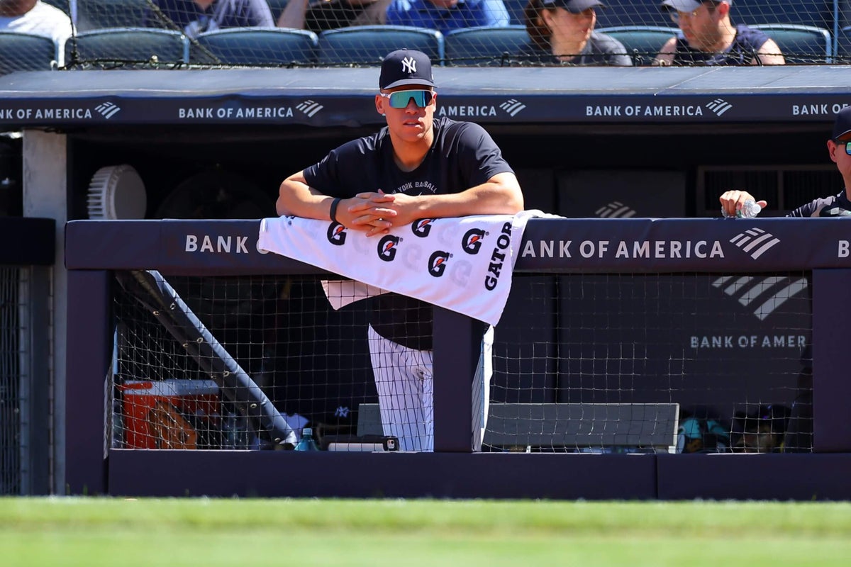 Yankees star Aaron Judge’s injured rib is healing, but no timetable for return yet