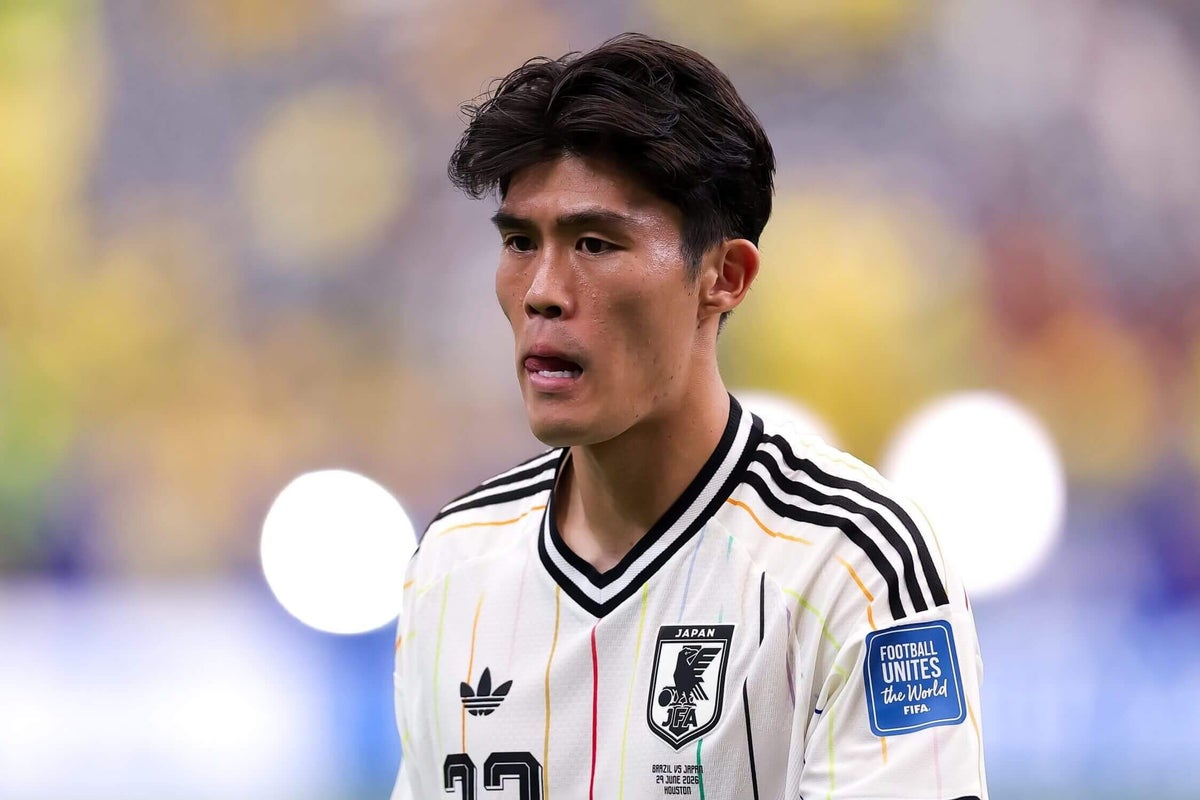 Ex-Arsenal defender Takehiro Tomiyasu training with Crystal Palace with view to possible move