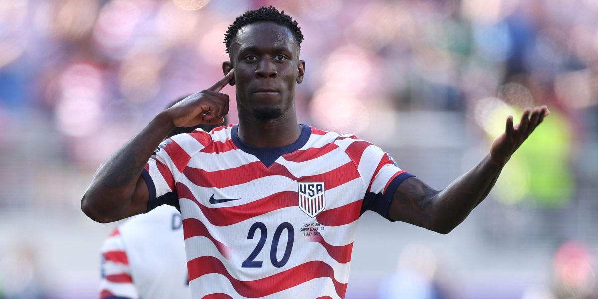 FIFA allows U.S. star Balogun to play Belgium despite red card