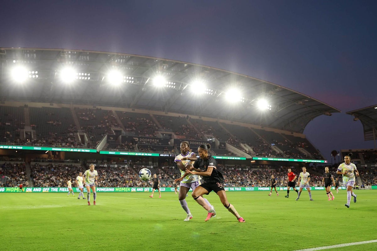 Angel City FC post-match fireworks show goes awry, launches projectiles into stands