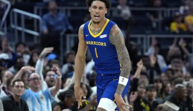 Early returns look promising for rookie Yaxel Lendeborg after Warriors’ debut